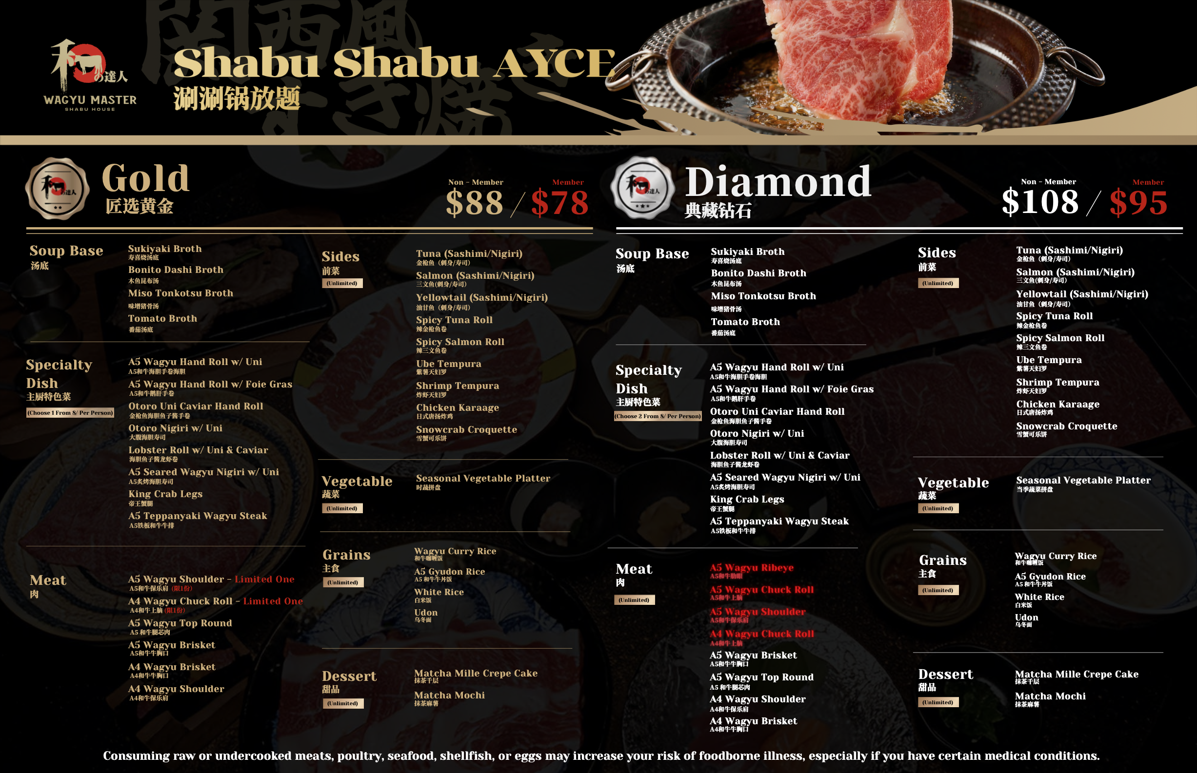Wagyu Master Shabu | Wagyu Master San Jose